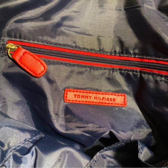 Tommy Hilfiger Handbag Purse Red Monogram Women’s - Picture 8 of 10